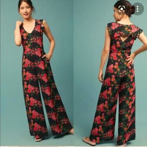 Floral jumpsuit from Anthropologie